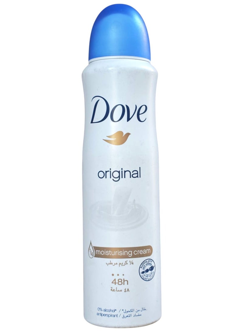 دوف مزيل العرق بخاخ أصلي للنساء 150ملليلتر